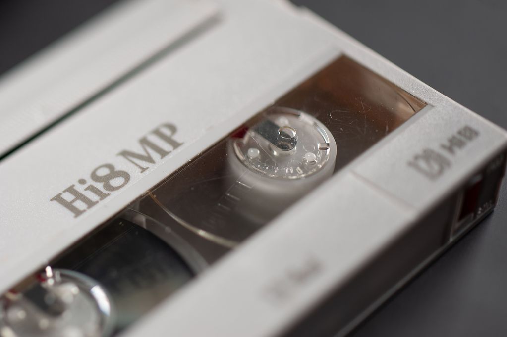 video cassette hi8